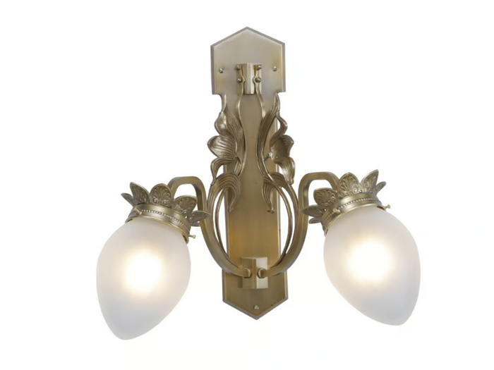 LYON IV - Brass wall lamp _ Patinas Lighting